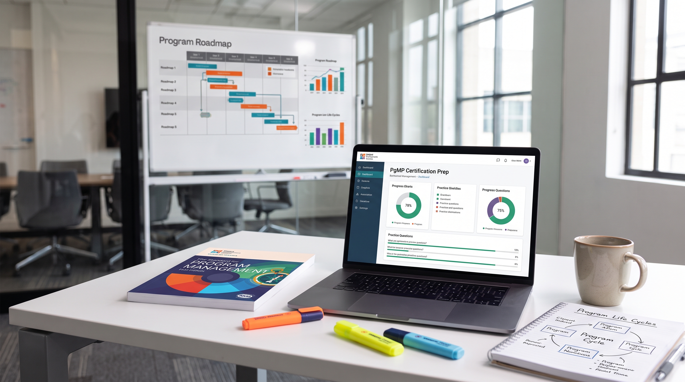 Como garantir sua certificação de Program Management Professional (PgMP).